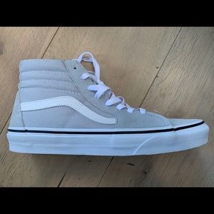 Vans Sk8-Hi in Gray Dawn/True White